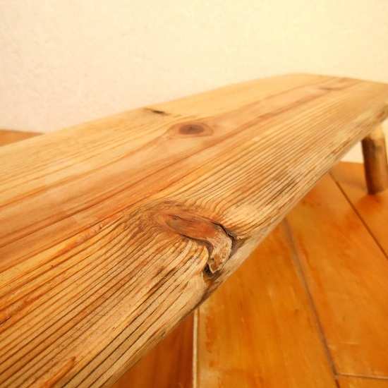 【温泉流木】縦割り丸太の流木台スタンド 流木置き台 流木インテリア