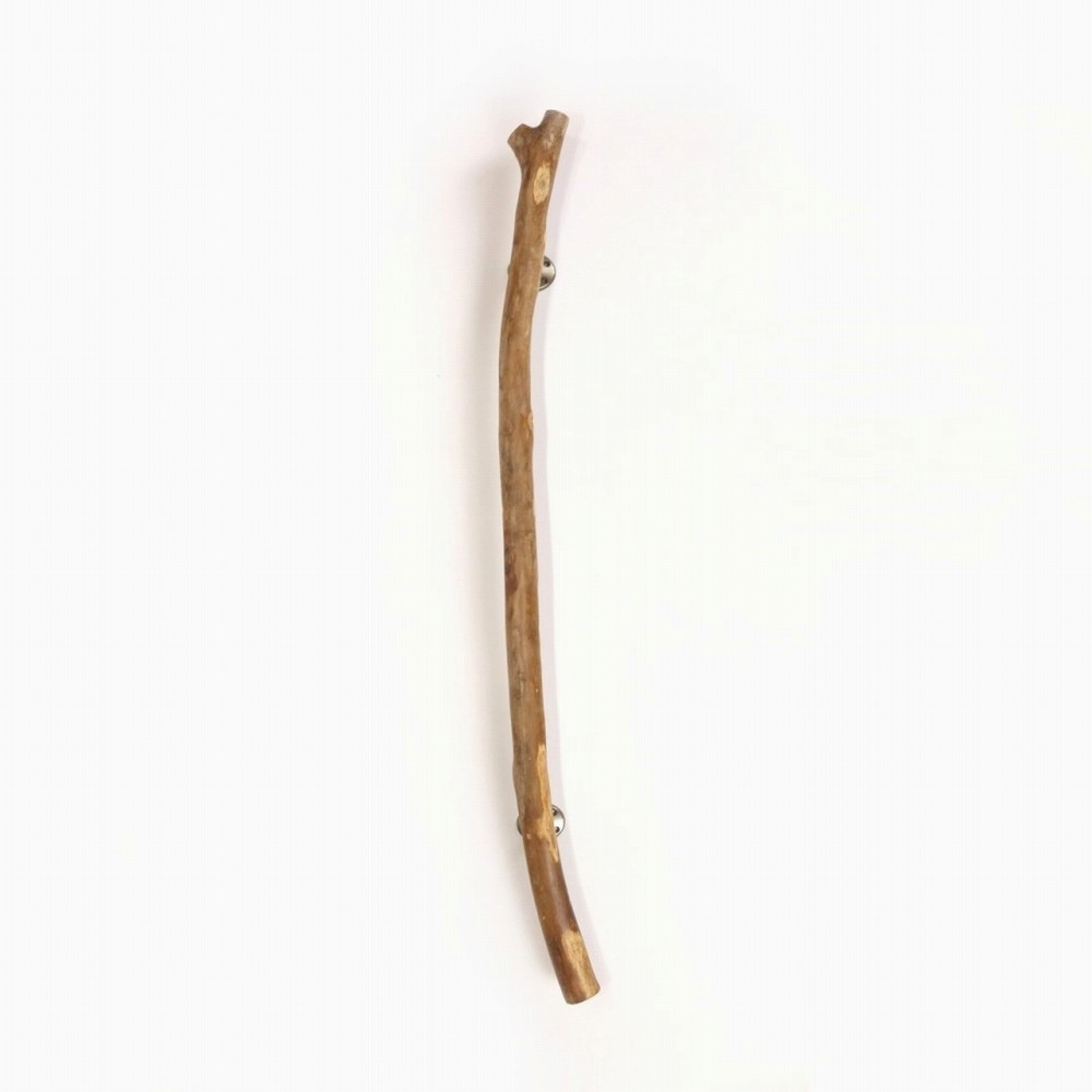 【温泉流木】ゆるく曲がる枝分かれ長流木のドアハンドル・手すり 木製 自然木 流木インテリア