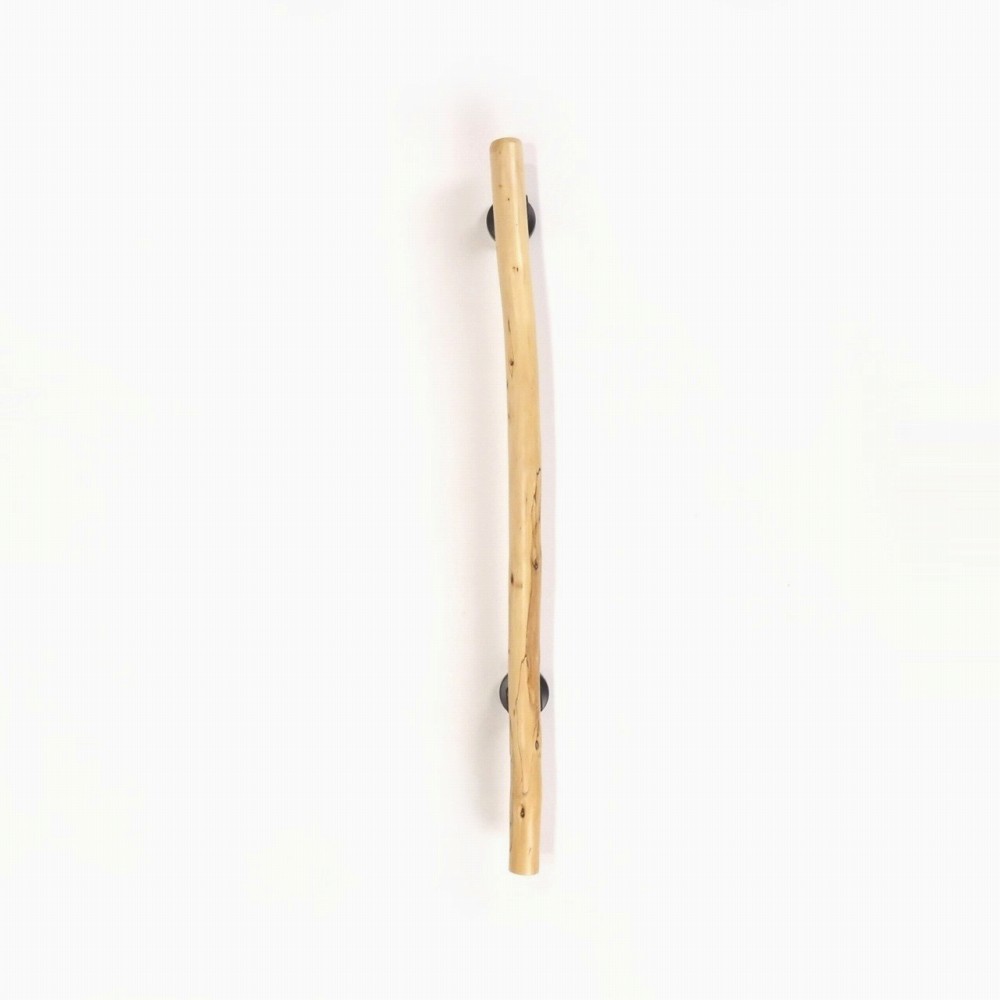 【温泉流木】ツヤ肌と天然センスの細身流木ドアハンドル・手すり 木製 自然木 流木インテリア