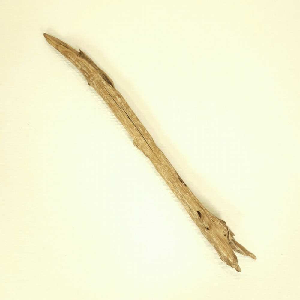 【温泉流木】芸術的に削れた一直線のかっこいい変形流木 流木素材 インテリア素材 木材